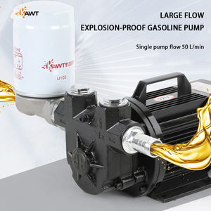 <span class=keywords><strong>Pompe</strong></span> à carburant portable Cavitt 220 V 500 W, <span class=keywords><strong>pompe</strong></span> à <span class=keywords><strong>essence</strong></span> sans balais auto-amorçante antidéflagrante avec <span class=keywords><strong>pistolet</strong></span> auto-étanche - Product Image 4