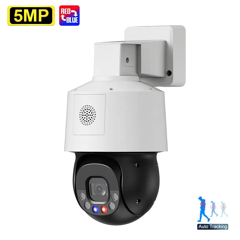 Factory manufactured active deterrence auto track poe ptz camera intelligent analysis deep learning surveillance ip poe camera