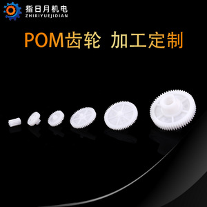 Engranaje de Plástico Riyue, Transmisión de Engranajes de Nylon POM, Engranaje Grande Personalizable para Uso Industrial - Product Image 2