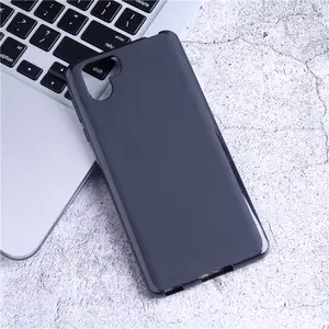 Funda de TPU para teléfono móvil, carcasa trasera mate y negra para Sharp AQUOS R6 R5G R2 R3 R Compact SHV41 SHV42 sense2 SHV43 SHV44 SHV45 R3