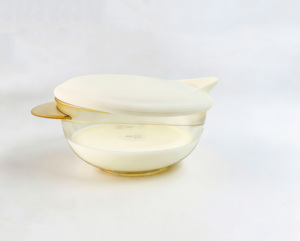 Tazón de Alimentación para Bebés de PPSU, Libre de BPA, con Boquilla, <span class=keywords><strong>Cuchara</strong></span> Suave para Alimentación de Bebés, para Arroz con Leche, <span class=keywords><strong>Papillas</strong></span> y Cereales - Product Image 5