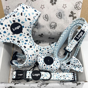 Set Harnesses, Tali, dan Kalung Anjing Berkualitas Tinggi, Lembut, Anti Tarik, Dapat Disesuaikan, dengan Tempat Kantong Kotoran, Grosir dan Dapat Dikustomisasi - Product Image 3