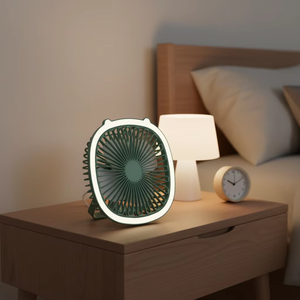 Ventilateur de bureau USB circulant à circulation d'air limitée, petit ventilateur personnel USB de bureau, mini ventilateur de bureau portable triple - Product Image 1