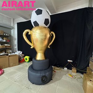 Trofeo de Fútbol Inflable Gigante con Balón de Fútbol para Decoración de Eventos Deportivos - Product Image 6