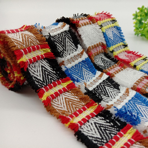 Sangle populaire de haute qualité en gros ruban de coton coloré de style national - Product Image 1