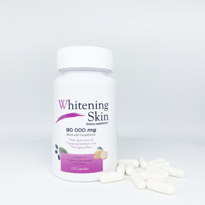 Pastillas para blanquear la piel con logotipo personalizado OEM, pastillas de colágeno iluminadoras, blanqueamiento de la piel, cápsulas para blanquear la piel de 90000mg - Product Image 3