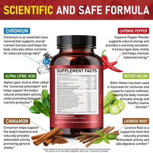 Itawel 20 <span class=keywords><strong>in</strong></span> 1 Integratore Erboristico per il Controllo della Glicemia, Supporto al Metabolismo e Immunità, Capsule Complesse per l'Equilibrio del Sangue - Product Image 2