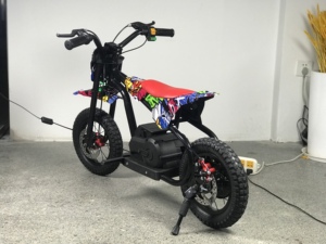 Bicicletta Elettrica per Bambini 24V 150W 250W 350W <span class=keywords><strong>3</strong></span>.0Ah per 8-12 Anni, Bici Elettrica da 12 Pollici con Pedale Ordinario - Product Image 5
