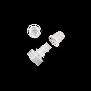 OEM Factory Leakproof Plastic Spout Cap 8.2mm Food Packaging Closure For Sauce Jelly Jam Condiment Flexible Pouch Bags - Product Image 4