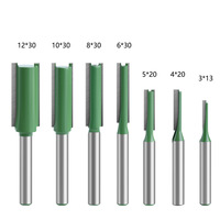 Ensemble de 7 outils de coupe manuels à manche 1/4, à lame simple/double, avec tête de coupe, couteau à rainurer, lame de gravure, couteaux à gong