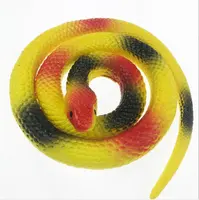 Cobra de plástico macio, colher cobra, cobra de borracha