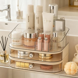 Caja Organizadora de Cosméticos Minimalista con Compartimentos, Tipo Cajón, <span class=keywords><strong>para</strong></span> Joyería, Vajilla, Lápices Labiales, Papelería, Organización de Mesa de Maquillaje - Product Image 5