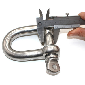 Cường độ cao thép D còng Neo chuỗi Trung Quốc Nhà máy cung cấp biển gian lận phần cứng bề mặt mạ kẽm chúng tôi loại cung - Product Image 5