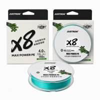 X8 Cordon tressé en PE résistant à l'usure, longue portée, résistant aux nœuds de vent, disponible en plusieurs couleurs, longueur personnalisable