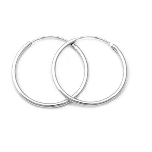 Eleganti orecchini rotondi in argento AGUC351/N alla moda con motivo a sfera religiosa con perle di zircone in lega rodiato-gioielli per feste - Product Image 1