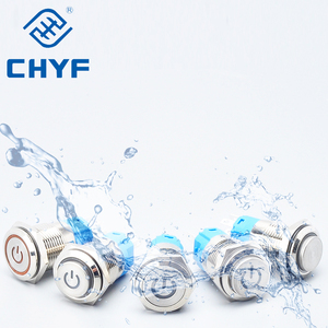 8mm 10mm 12mm mini momentary khóa không thấm nước ip65b PC điện bắt đầu chuông cửa chuông đẩy nút chuyển đổi - Product Image 1