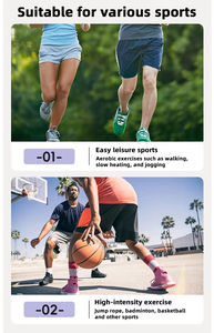 Genouillère stabilisatrice de rotule réglable avec sangles de compression croisée, support de genou à rotule ouverte pour la récupération sportive - Product Image 5