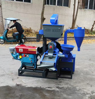 Mini-machine à décortiquer le riz à moteur diesel automatique pour usage industriel, prix usine Zhengzhou, populaire aux Philippines