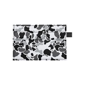 <span class=keywords><strong>Porte</strong></span>-cartes en <span class=keywords><strong>cuir</strong></span> PU <span class=keywords><strong>rose</strong></span> camouflage avec logo personnalisé pour femme, avec tirette, motif ultra camouflage nuage, pour poche avant, idéal pour les voyages - Product Image 4