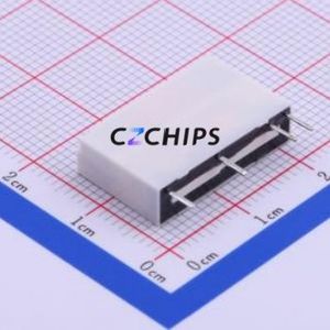 HF49FD/024-1H12G Power Relay SIP,5x20mm Relay 24V 1 Normally Open: 1A (SPST-Normally Open)::: 4 5A-30VDC/5A-250VAC - Product Image 2