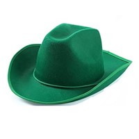 Sombrero de Vaquero de Fieltro para Fiesta de Cumpleaños Estilo Occidental con Cordón Ajustable para Niños y Niñas
