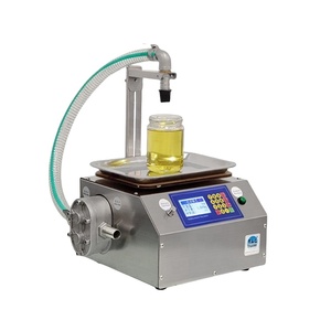 Pompe péristaltique semi-automatique en acier inoxydable 304, petite, pour huile essentielle, miel, liquide, pâte, machine de remplissage quantitative par pesage - Product Image 1