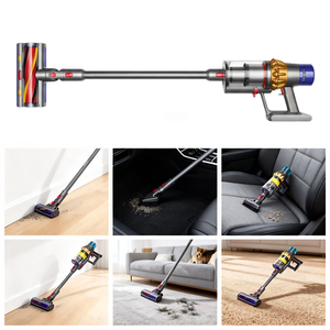 AZA - Aspirateur à main sans fil, recharge sans fil, 230AW, aspiration puissante, technologie cyclonique, détection laser, hôtel - Product Image 4