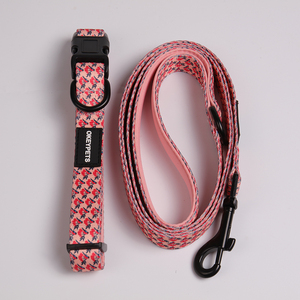 Suministros para mascotas Nueva llegada a granel Personalizado Ecológico <span class=keywords><strong>Collar</strong></span> para mascotas Ajustable Estampado de lujo <span class=keywords><strong>Collar</strong></span> para perros con hebilla de metal - Product Image 4