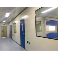 Solution clé en main pour salle blanche modulaire, projets à l'étranger, conception personnalisée, norme GMP, classe ISO 5-9, laboratoire, électronique, alimentation