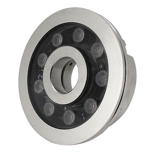 Dmx512 kiểm soát 27W RGB/RGBW đầy màu sắc IP68 316L thép không gỉ không thấm nước donut hình dạng dẫn dưới nước đài phun nước ánh sáng 3-năm - Product Image 2