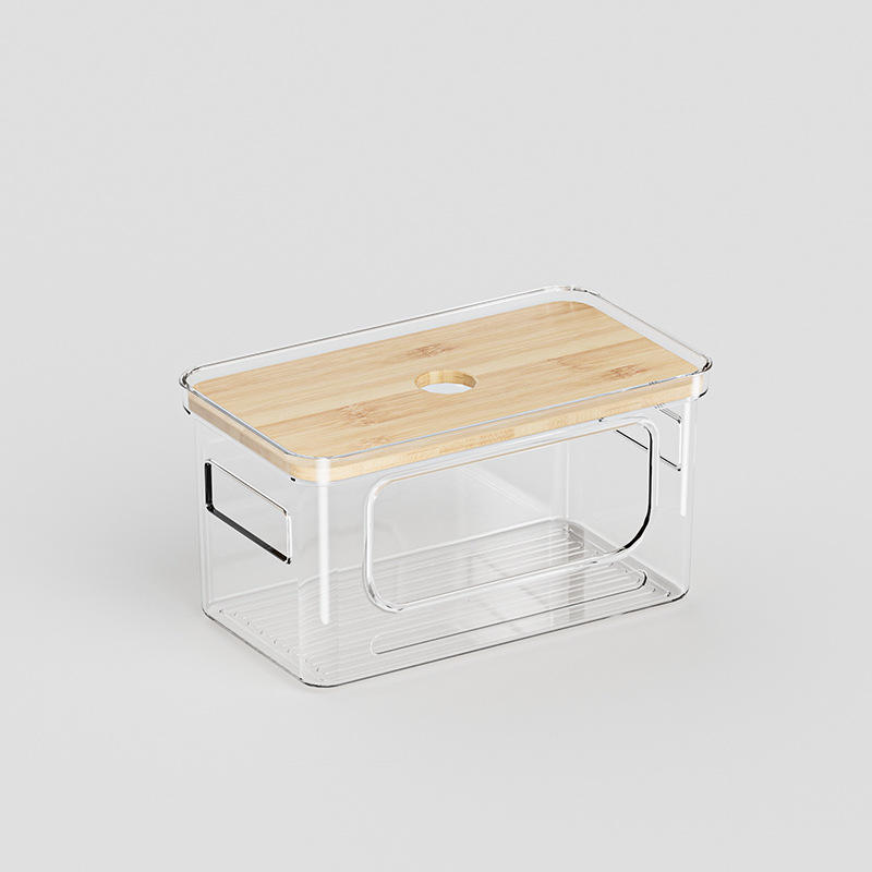 Petit format transparent avec couvercle