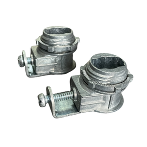 3/8 inch kẽm Die Cast yên kết nối vít Loại kim loại linh hoạt ống dẫn Phụ kiện MC Cáp nối ống dẫn ống dẫn phụ kiện - Product Image 3