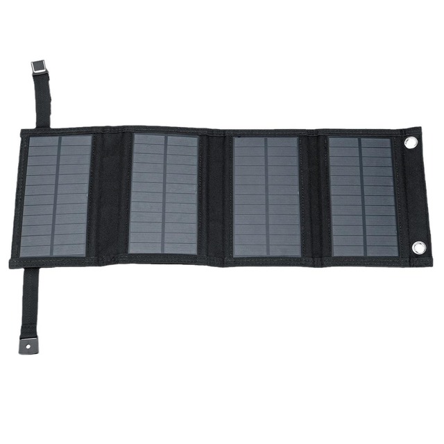 50W Mini Portable Foldable Solar Panel with USB 5V Charging ETFE IP68 Waterproof Lightweight Outdoor Use with USB Cable