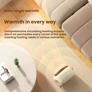 Chauffage d'appoint PTC portable 1200W, mural ou de bureau, ventilateur électrique à chauffage rapide et faible consommation pour la maison, le bureau et la chambre - Product Image 5