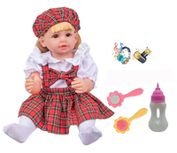 Muñecas Reborn de Silicona de Cuerpo Completo, Populares, Grandes, de 24 Pulgadas, Bebé Recién Nacida, Muñeca Realista Eléctrica con Sonidos de Llanto y Estornudo