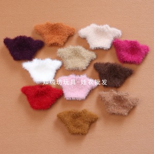 เสื้อสเวตเตอร์สัตว์เลี้ยงลาย<span class=keywords><strong>การ์ตูน</strong></span>ถักใหม่ ขนาด 14 ซม. 10 ซม. ชุดตุ๊กตาผ้าฟลีซสองด้าน อุปกรณ์เสริมสำหรับชุดแฟนซี - Product Image 4