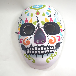 Máscara personalizada de decoración de fiesta del Día DE LOS Muertos mexicano Eva Flower Dia De Los Muertos - Product Image 5