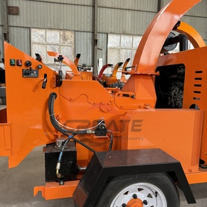 Hot bán Lá Cọ sứt mẻ Máy DIESEL gỗ Máy Nghiền bản ghi Shredder gỗ chipper Máy Shredder cây chi nhánh - Product Image 5