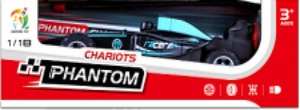 Auto telecomandata Chariots Phantom in scala 1/18, elettrica, per interni ed esterni, pronta all'uso, giocattolo per bambini dai 3 anni in su - Product Image 3