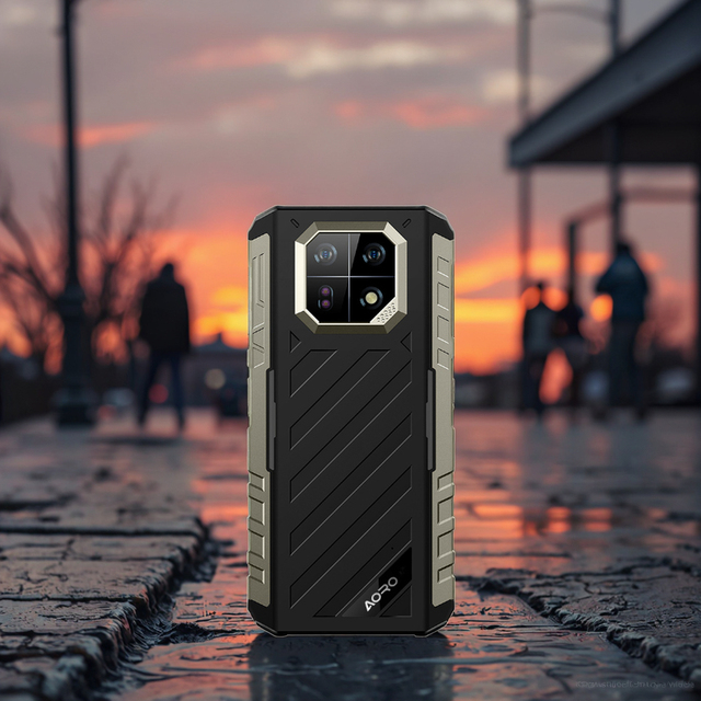 6.58'' Waterproof Industrial Rugged Mobile Phone Android Handheld Phone Aoro A28 LTE Cellular Phone