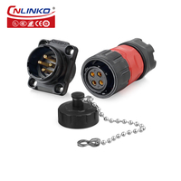 Cnlinko Ym20 série 2 3 4 5 6 7 9 12 14 broches connecteur de fil étanche circulaire Aviation prise connecteur d'alimentation connecteur led