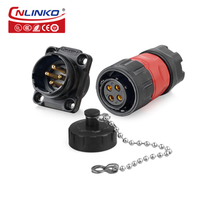 Khớp nối dây chống nước Cnlinko Ym20 Series 2 3 4 5 6 7 9 12 14 chân, đầu nối tròn kiểu hàng không, đầu nối nguồn, đầu nối đèn LED - Product Image 2
