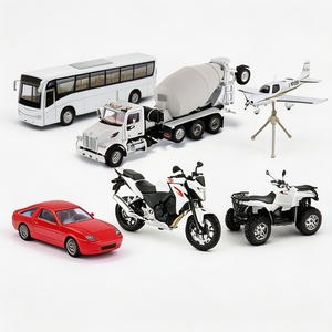 Set <span class=keywords><strong>de</strong></span> Modelos <span class=keywords><strong>de</strong></span> Vehículos <span class=keywords><strong>de</strong></span> Juguete Fundidos a Presión: Camiones Monstruo, Excavadoras <span class=keywords><strong>de</strong></span> Demolición, Montacargas, Hayabusa con Arranque, Vehículo Refrigerado Vilfire, Escala 1/64 - Product Image 1