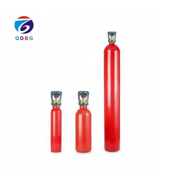 China Made Carbon Dioxide Use 5.9mm High Pressure 15Mpa 68L Industrial Grade 45kg CO2 Gas Cylinder