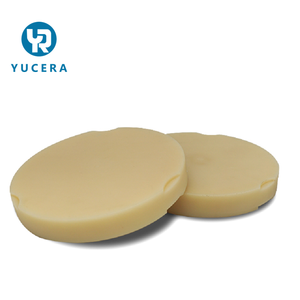 Yucera Cad Cam fresatura dentale monostrato PMMA in bianco dentale resina acrilica acetale per protesi dentarie - Product Image 5