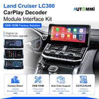 Modulo Interfaccia Wireless Apple CarPlay Android Auto per Toyota Land Cruiser LC300 2020-2023, Aggiornamento Schermo Originale
