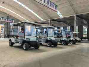 Nuevo carrito de golf turístico eléctrico para 4 personas 2 + 2 plazas de cuatro ruedas - Product Image 4