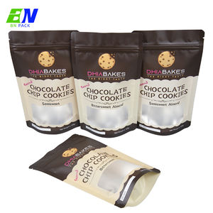 120g kue coklat kue Premix bubuk Zip Lock Pouch kemasan tahan minyak - Product Image 2