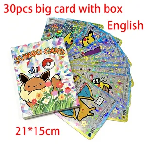 Carpeta <span class=keywords><strong>de</strong></span> Almacenamiento Gigante para Tarjetas Pokémon XXL Brillantes, con Cierre, para Tarjetas Jumbo, con Fundas Protectoras Gigantes, Diseño <span class=keywords><strong>de</strong></span> Charizard Francés - Product Image 5