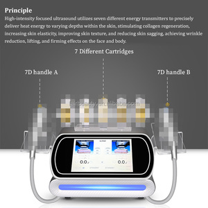 Feier a 7D 2 in1 High Intensity Focused Anti aged Face Lifting Straffung falten Entfernen Sie 7 Patronen 20000 Aufnahmen - Product Image 3